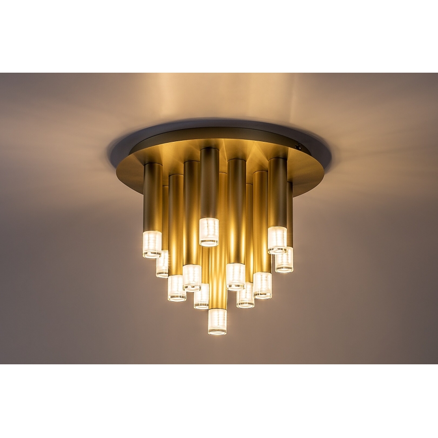 Rabalux - Iluminação de teto 13xG9/5W/230V dourado