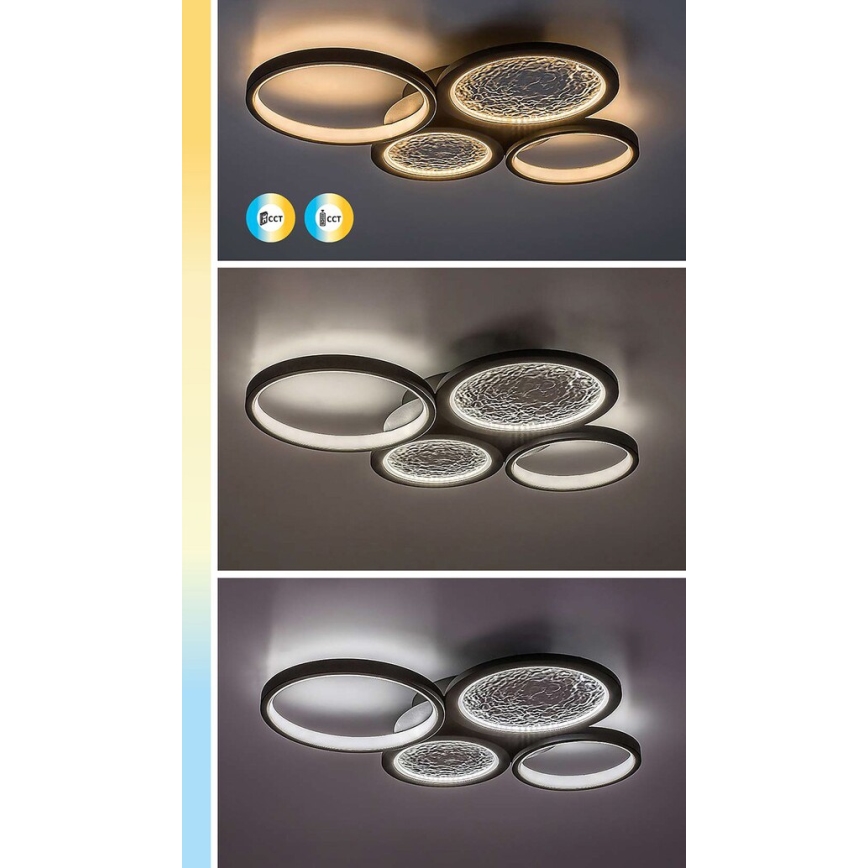 Rabalux - Iluminação de teto LED com regulação LED/40W/230V 3000-6500K + comando