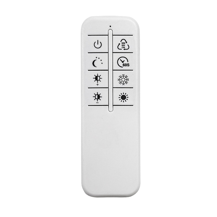 Rabalux - Iluminação de teto LED com regulação LED/40W/230V 3000-6500K + comando