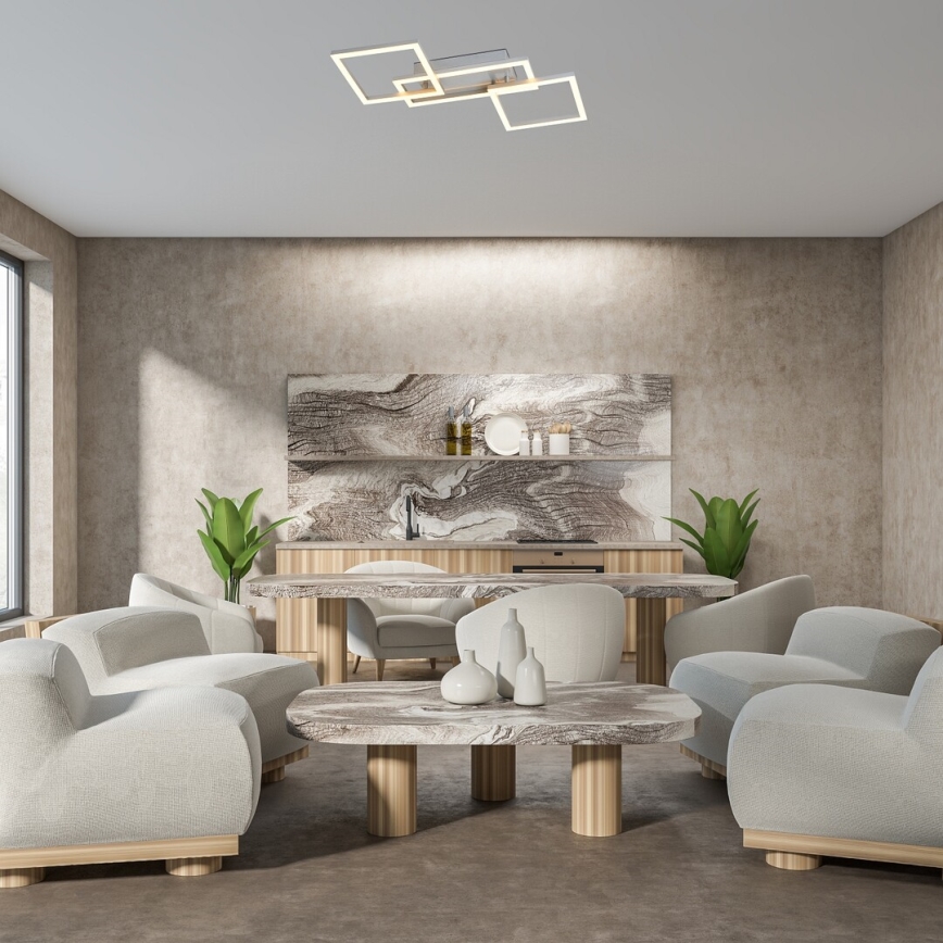 Rabalux - Iluminação de teto LED com regulação LED/40W/230V 3000-6500K + comando