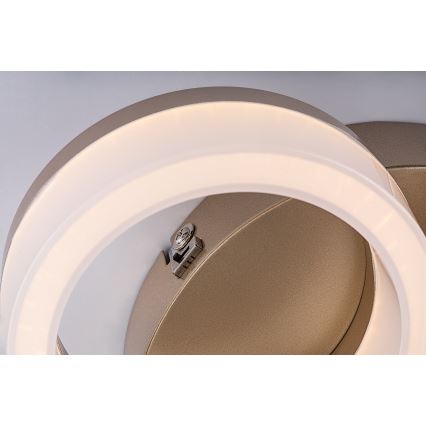 Rabalux - Iluminação de teto LED LED/24W/230V 3000/4000/6500K dourado