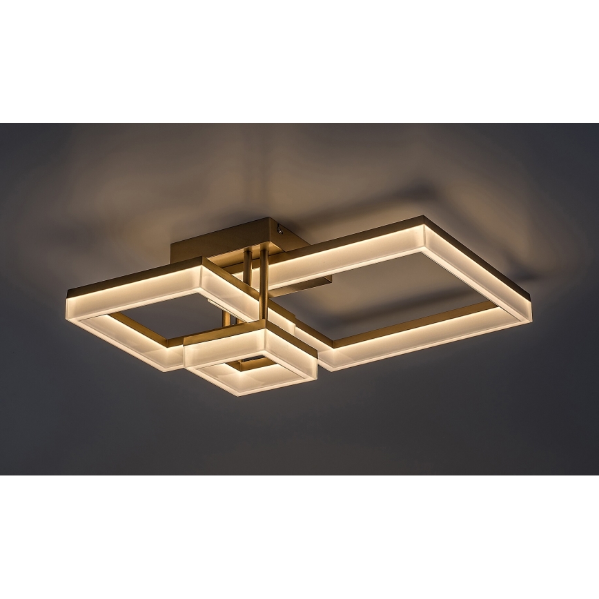 Rabalux - Iluminação de teto LED LED/22W/230V 3000/4000/6500K dourado