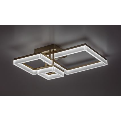 Rabalux - Iluminação de teto LED LED/22W/230V 3000/4000/6500K dourado