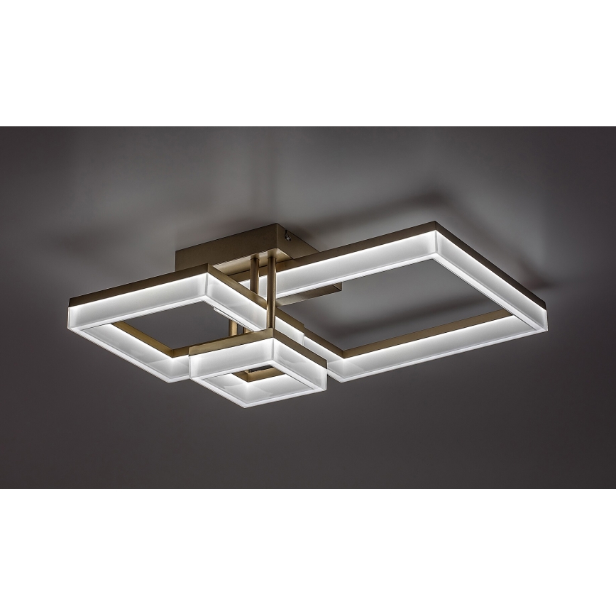 Rabalux - Iluminação de teto LED LED/22W/230V 3000/4000/6500K dourado
