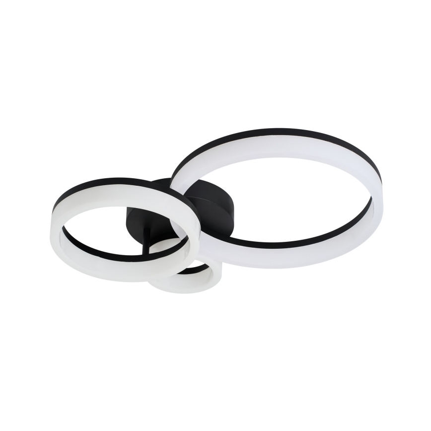 Rabalux - Iluminação de teto LED LED/24W/230V 3000/4000/6500K preto
