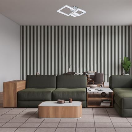 Rabalux - Iluminação de teto LED LED/22W/230V 3000/4000/6500K cromado mate