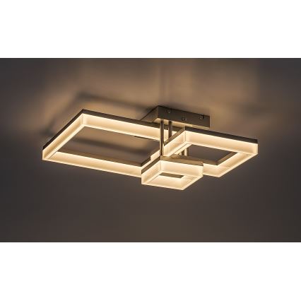 Rabalux - Iluminação de teto LED LED/22W/230V 3000/4000/6500K cromado mate