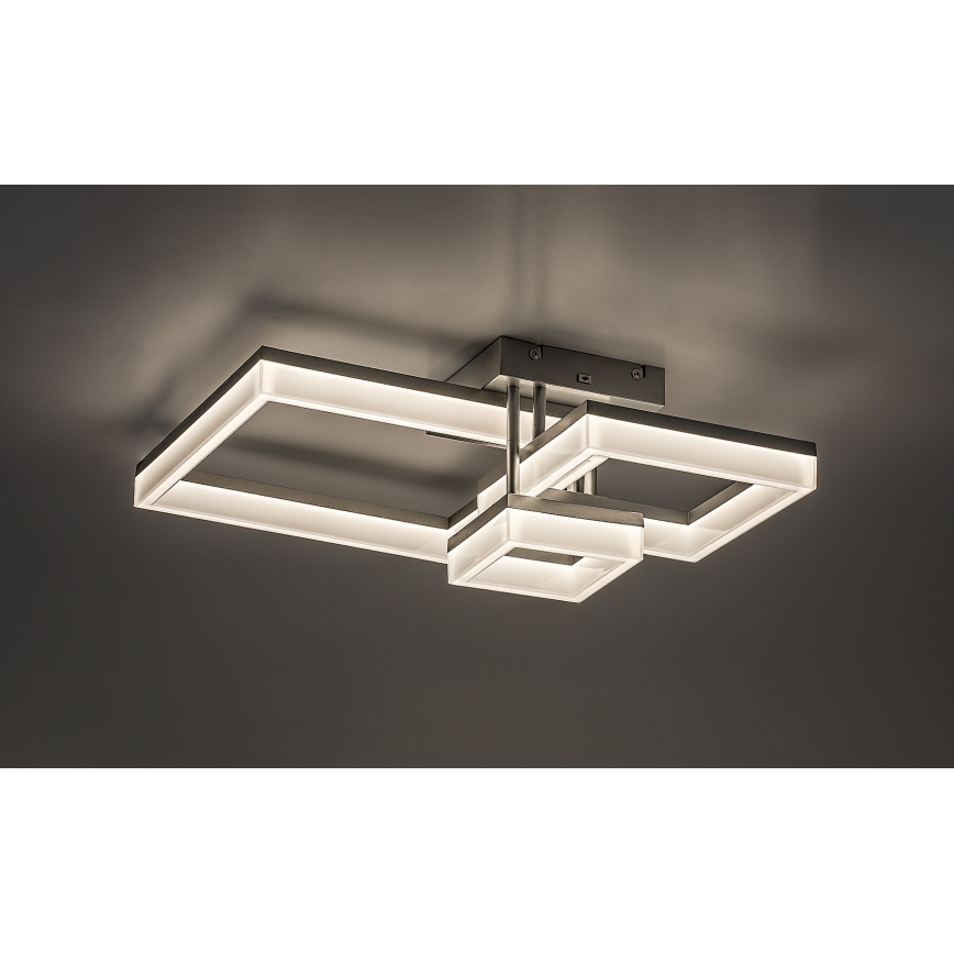 Rabalux - Iluminação de teto LED LED/22W/230V 3000/4000/6500K cromado mate