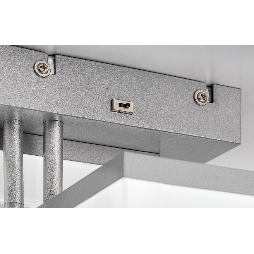 Rabalux - Iluminação de teto LED LED/22W/230V 3000/4000/6500K cromado mate