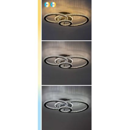 Rabalux - Iluminação de teto LED com regulação LED/40W/230V 3000-6500K + comando