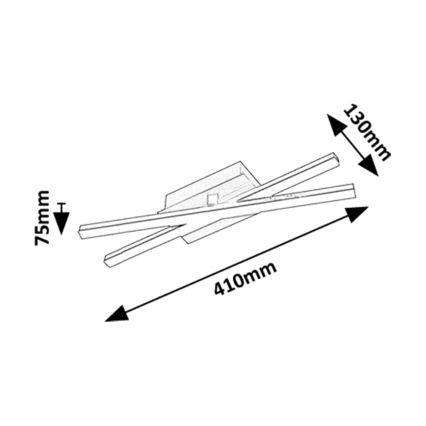 Rabalux - Iluminação de teto LED LED/16W/230V 4000K