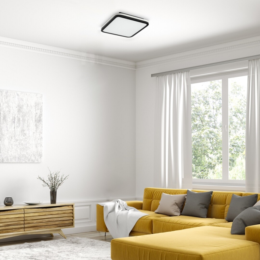Rabalux - Iluminação de teto LED RGB com regulação LED/43W/230V 3000-6500K + comando