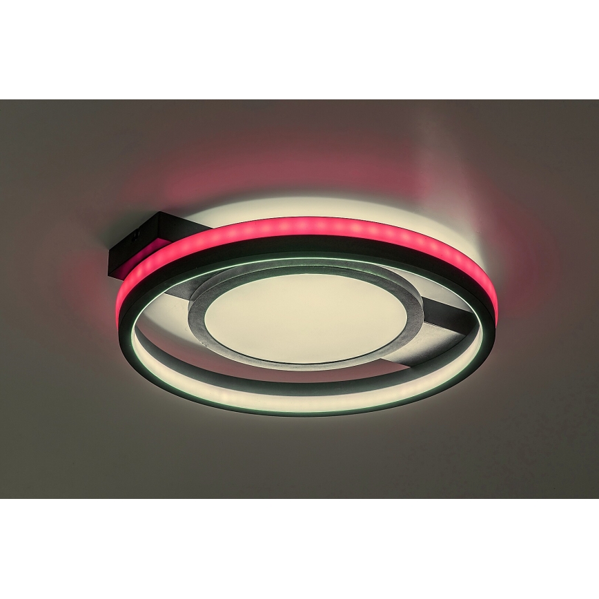 Rabalux - Iluminação de teto LED RGB com regulação LED/40W/230V 3000-6500K + comando