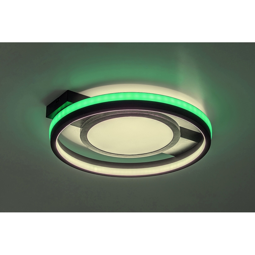 Rabalux - Iluminação de teto LED RGB com regulação LED/40W/230V 3000-6500K + comando