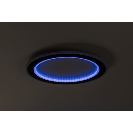 Rabalux - Iluminação de teto LED RGB com regulação LED/22W/230V 3000-6500K + comando