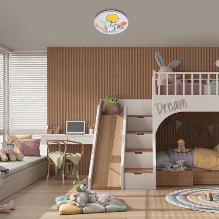 Rabalux - Plafon LED infantil 24W/230V 3000K Ø 37,5 cm