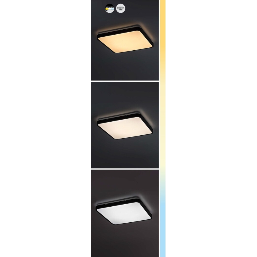 Rabalux - Iluminação de teto para casa de banho LED LED/36W/230V 3000/4000/6000K IP44 42x42 cm branco