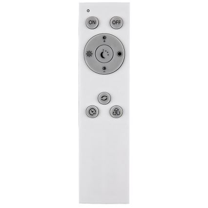 Rabalux - Candelabro suspenso LED com regulação LED/38W/230V 3000-6500K preto + controlo remoto