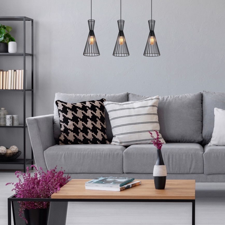 Rabalux - Candelabro suspenso 1xE27/60W/230V