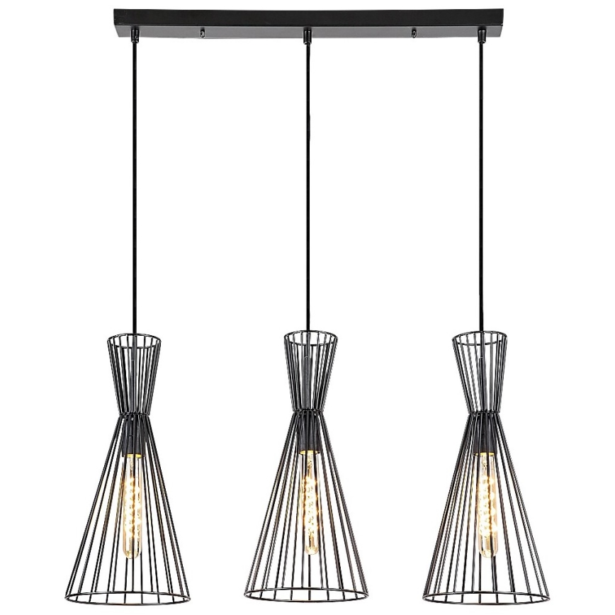 Rabalux - Candelabro suspenso 3xE27/60W/230V
