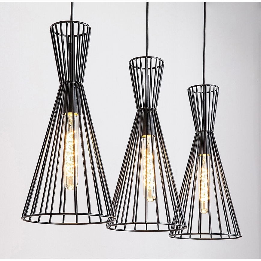 Rabalux - Candelabro suspenso 3xE27/60W/230V