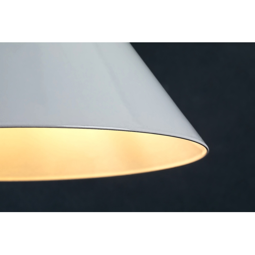 Rabalux 72008 - Candelabro suspenso 1xE27/40W/230V branco