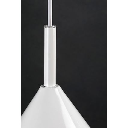 Rabalux 72008 - Candelabro suspenso 1xE27/40W/230V branco
