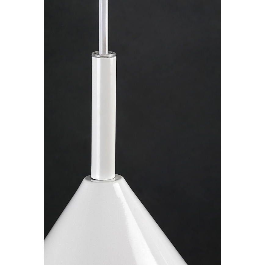 Rabalux 72008 - Candelabro suspenso 1xE27/40W/230V branco