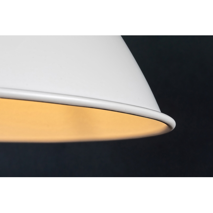 Rabalux - Lustre suspenso com cabo 1xE27/60W/230V branco