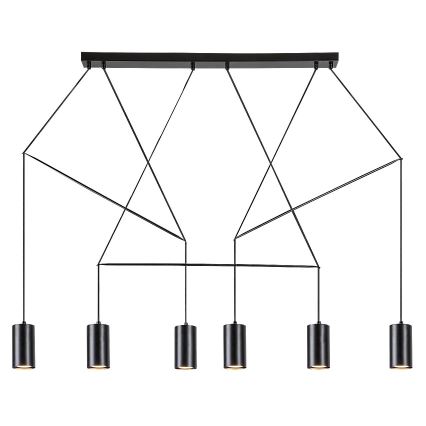 Rabalux - Candelabro suspenso 6xGU10/50W/230V