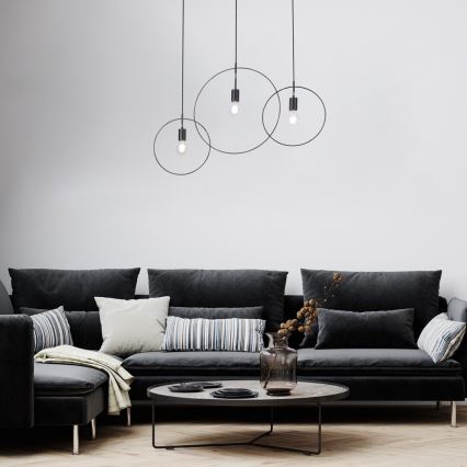 Rabalux - Candelabro suspenso 3xE27/40W/230V