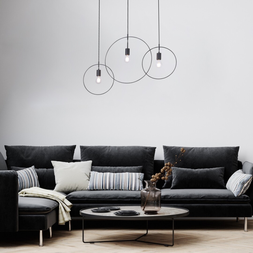 Rabalux - Candelabro suspenso 3xE27/40W/230V