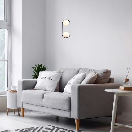 Rabalux - Candelabro suspenso 2xE27/20W/230V