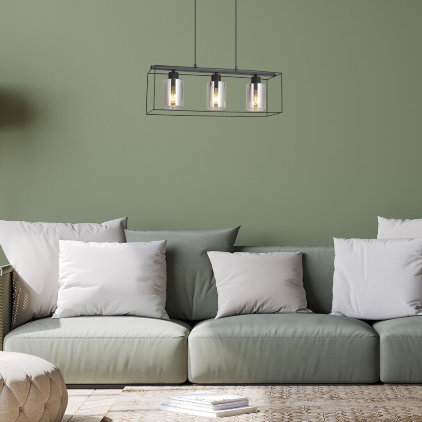 Rabalux - Candelabro suspenso 3xE27/25W/230V