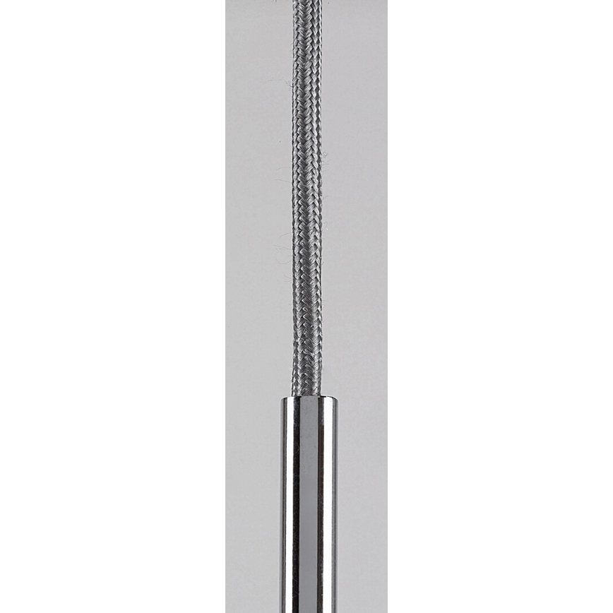 Rabalux - Candeeiro suspenso 1xE27/40W/230V transparente/cromado brilhante