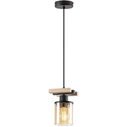 Rabalux - Candelabro suspenso 1xE27/25W/230V pinho