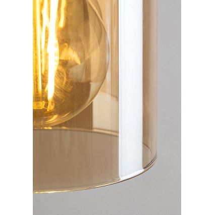 Rabalux - Candelabro suspenso 1xE27/25W/230V pinho