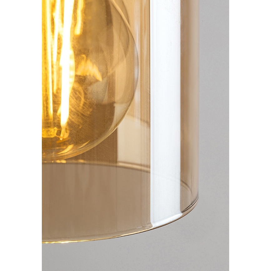 Rabalux - Candelabro suspenso 1xE27/25W/230V pinho