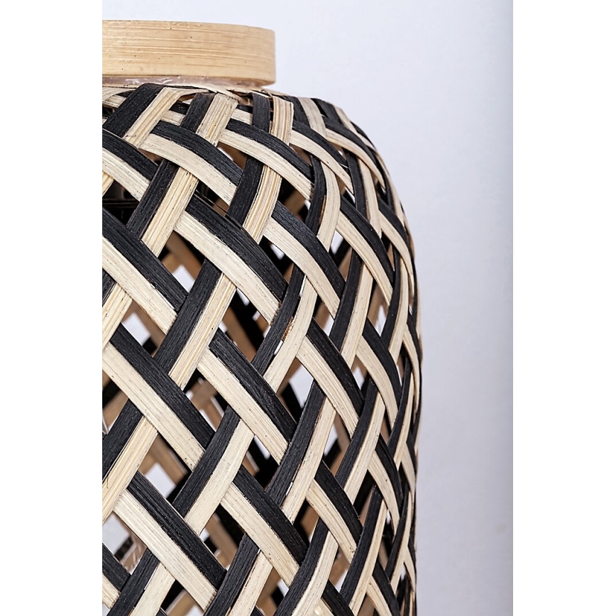 Rabalux - Lustre suspenso com cabo 3xE27/40W/230V rattan
