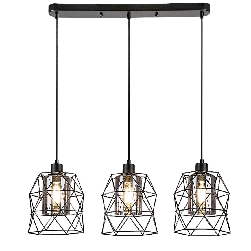 Rabalux - Candelabro suspenso 3xE27/40W/230V