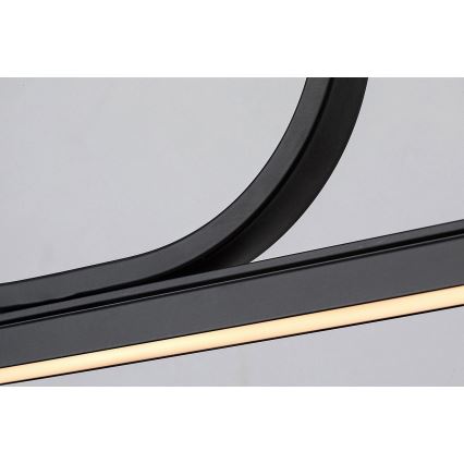Rabalux - Candelabro suspenso LED LED/25W/230V 3000K preto