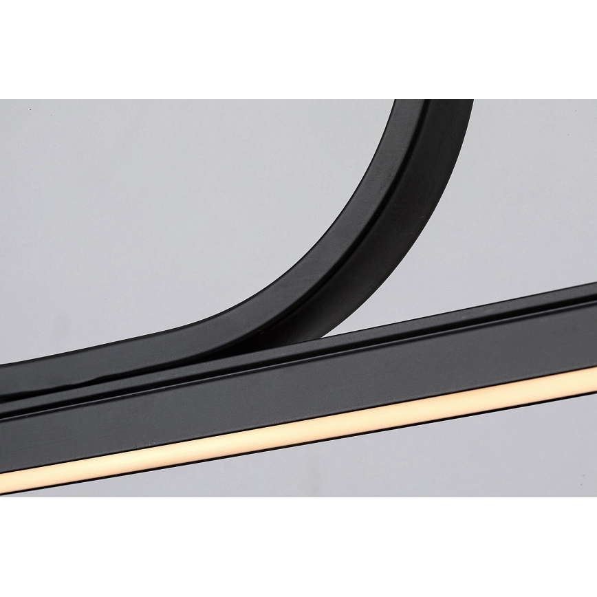 Rabalux - Candelabro suspenso LED LED/25W/230V 3000K preto