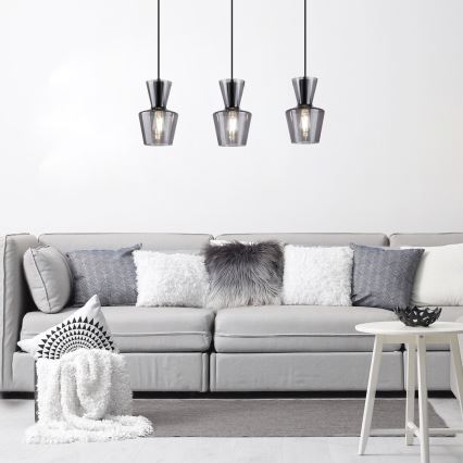 Rabalux - Candelabro suspenso 3xE27/60W/230V