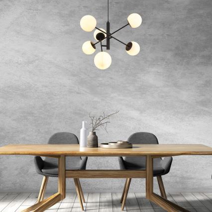 Rabalux - Candeeiro suspenso 6xE14/20W/230V