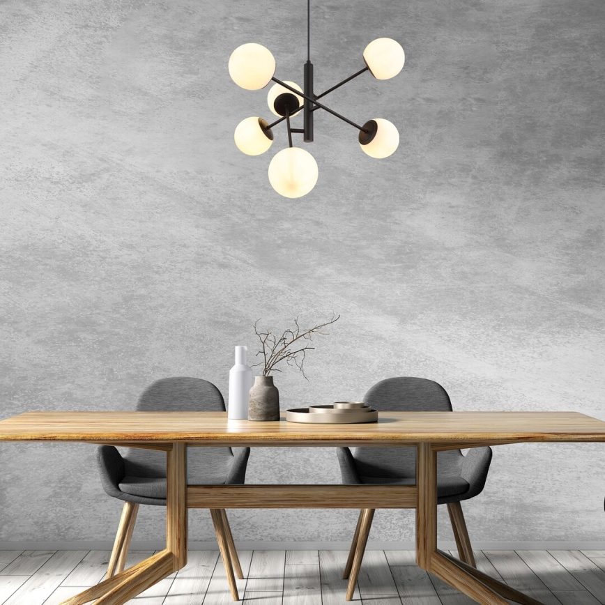 Rabalux - Candeeiro suspenso 6xE14/20W/230V