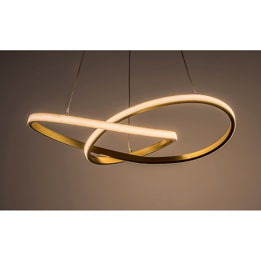 Rabalux - Candeeiro suspenso LED LED/36W/230V 3000K dourado