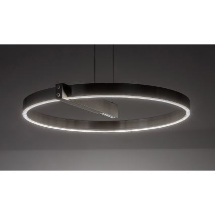 Rabalux - Candeeiro suspenso LED LED/34W/230V cromado mate