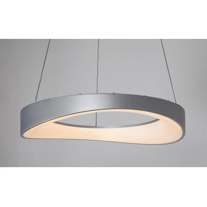 Rabalux - Candeeiro suspenso LED LED/56W/230V 3000K prateado