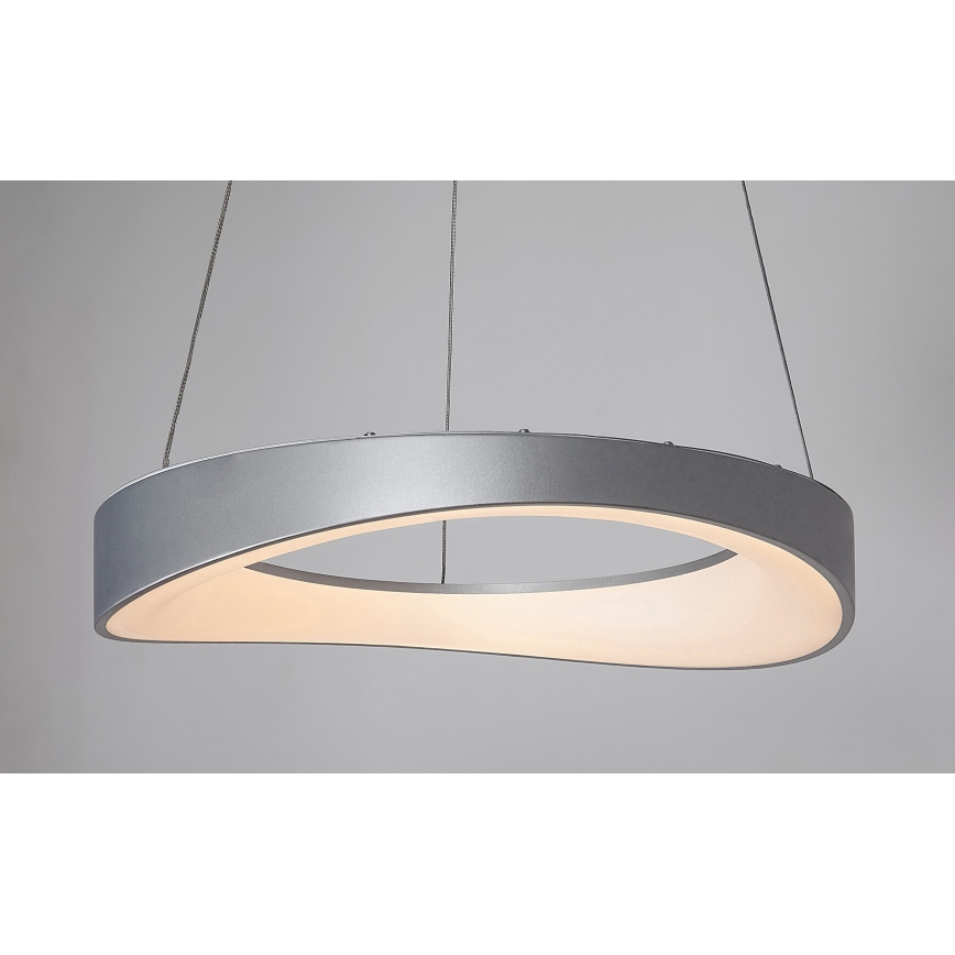 Rabalux - Candeeiro suspenso LED LED/56W/230V 3000K prateado