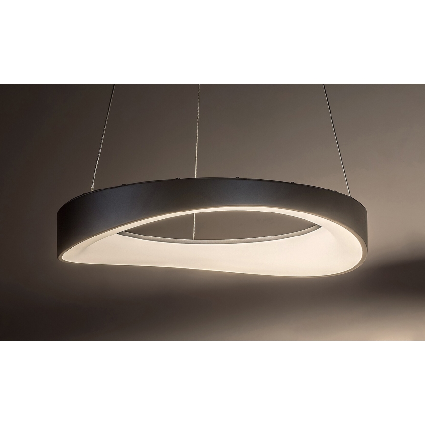 Rabalux - Candeeiro suspenso LED LED/56W/230V 3000K prateado
